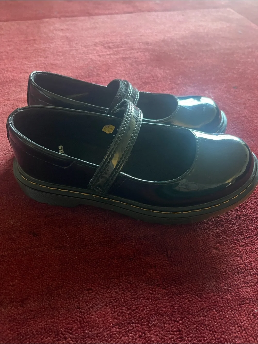 Dr. Martens glossy patent